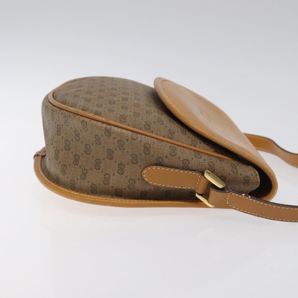 GUCCI Micro GG Supreme Shoulder Bag PVC Beige Gold 007 115 0074 Auth ki5748 - Picture 3 of 16